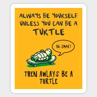 Turtle Gift Idea Sticker